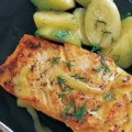 Roasted Salmon al Dijon